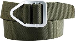 img 2 attached to Moonsix Tactical Military Outdoor Simple Men's Accessories for Belts