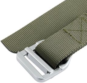 img 1 attached to Moonsix Tactical Military Outdoor Simple Men's Accessories for Belts