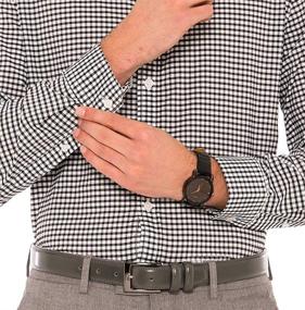 img 3 attached to 👔 Men's Moisture-Wicking Button Down Shirts for Dry Fit Clothing