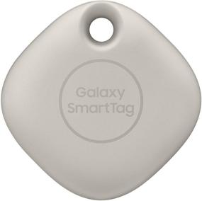 img 4 attached to 📱 Брелок Samsung Galaxy SmartTag Bluetooth Tracker и Locator предметов - 1 шт., овсянка (US версия) для ключей, кошельков, багажа и многое другое.