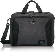 👜 solo new york grey/black voyage laptop briefcase logo