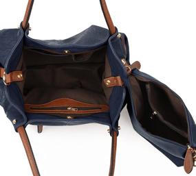 img 3 attached to 👜 Стильная кожаная сумка UTO: элегантный плечевой, женские сумки и кошельки на запястье