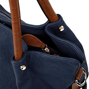img 1 attached to 👜 Стильная кожаная сумка UTO: элегантный плечевой, женские сумки и кошельки на запястье