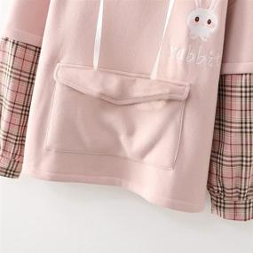 img 1 attached to 🐰 Aza Boutique Adorable Bunny Sweatshirt for Girls