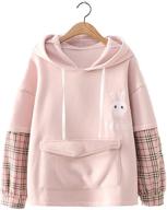 🐰 aza boutique adorable bunny sweatshirt for girls logo