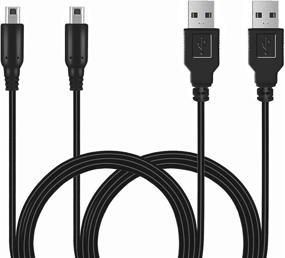 img 4 attached to 🔌 Hukado 4ft USB Charger Cable Pack for NTD DSi, DSi XL, 2DS, 3DS, 3DS XL, New 3DS XL - Play and Charge Power Charging Cord Set