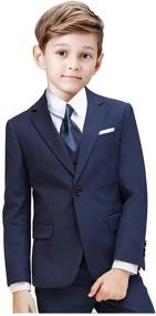 img 3 attached to 👔 Boys' Suits Tuxedo Blazer and Pants Set - Stylish Clothing for Suits & Sport Coats