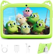 🟩 green 7 inch kids tablet android 10 with wifi, 3gb ram+32gb rom/128gb parental control dual camera tablet google play store logo