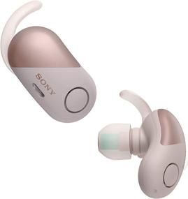 img 3 attached to Sony Wireless Bluetooth In Ear Headphones: Noise Cancelling Sports Workout Ear Buds - Cordless