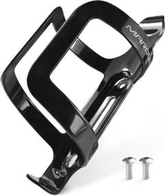 img 4 attached to 🚲 MARQUE Holder Water Bottle Cage for Easy and Secure Bicycle Hydration - Fits Most Road Cycling and Mountain Bikes (Gloss Black)