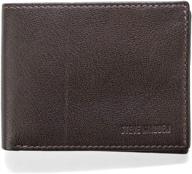 🏻 steve madden leather men's accessories: sleek style with ample storage logo