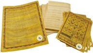 📜 craftsofegypt ancient alphabets papyrus sheets set - 10 egyptian papyrus paper 4x6 inch (10x15 cm) - perfect for art projects, scrapbooking, school history - ultimate teaching aid scroll paper logo