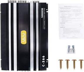 img 3 attached to 🚗 YaeCCC C-266 Car Amplifier: Boosting Audio Performance with 4 Channel Power, Super Bass Sub Woofer Amp, and 12V Compatibility