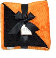 meg original halloween blanket orange logo