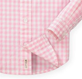 img 2 attached to 👕 Henry Gingham Poplin Button Tops, Tees & Shirts for Boys' Clothing - Enhancing SEO