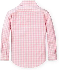 img 1 attached to 👕 Henry Gingham Poplin Button Tops, Tees & Shirts for Boys' Clothing - Enhancing SEO