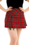 ro rox womens tartan scottish women's clothing for skirts logo