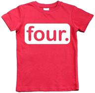 charcoal toddler birthday shirts for boys - tops, tees & shirts in boys' clothing logo