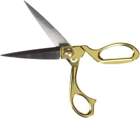 img 4 attached to Sullivans Tailor Scissors 8 Inch Gold