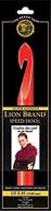 🔴 lion brand yarn crochet hook, 19мм, красный - 400-5-3507 логотип