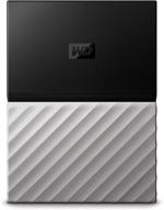 💾 wd 1tb black-gray my passport ultra portable external hard drive - usb 3.0 - wdbtlg0010bgy-wesn: reliable old generation storage solution logo