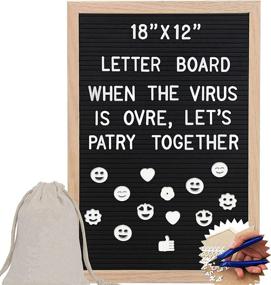 img 4 attached to 📬 Transform Your Message with Letter Board Letters Changeable Mounting