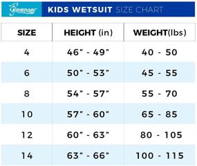 img 3 attached to 🌊 Seavenger Scout 3mm Neoprene Child Wetsuit: The Ultimate Protective Gear for Young Water Enthusiasts