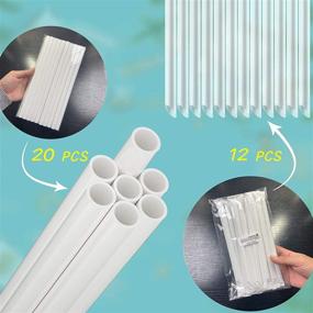 img 1 attached to Plastic Cake Dowel Rods Set