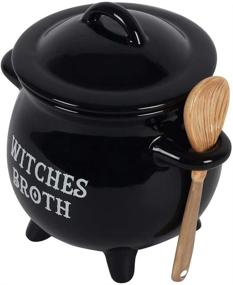 img 3 attached to Ceramic Witches Cauldron by Pacific Giftware