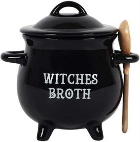 img 4 attached to Ceramic Witches Cauldron by Pacific Giftware