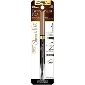 img 3 attached to L'Oreal Paris Brow Stylist Shape & Fill Pencil for Blonde Hair
