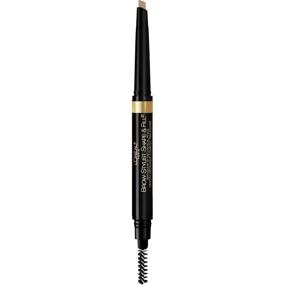 img 4 attached to L'Oreal Paris Brow Stylist Shape & Fill Pencil for Blonde Hair