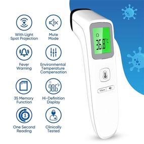 img 3 attached to Contactless Infrared Digital Thermometer Thermometers