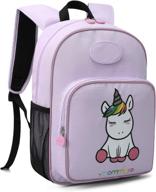 🦄 cute and colorful mommore unicorn backpack for preschool toddlers логотип