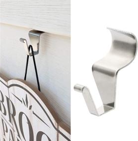 img 4 attached to 🔩 Vinyl Siding Hooks: Heavy Duty Outdoor Decorations Hanger, No Hole Clips - 8 Pack