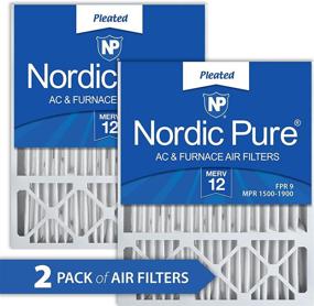 img 4 attached to 🏷️ Nordic Pure 20X25X5 Pleated Replacement Filter