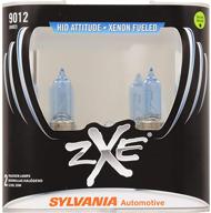 sylvania 9012sz.pb2 9012 silver star zxe halogen headlight bulb - enhanced visibility, 2 pack logo