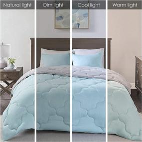 img 3 attached to Comfort Spaces Reversible Alternative Geometrical Bedding in Comforters & Sets