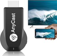 📺 tsemy anycast hdmi wifi display adapter: 1080p wireless mobile screen mirroring receiver dongle for tv/projector, support android, mac, ios, windows logo