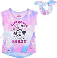 disney minnie mouse sleeveless scrunchie logo