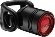 🚴 lezyne femto drive led rear bike light: ultra-compact, dual output modes, 180-degree visibility, bike tail light logo