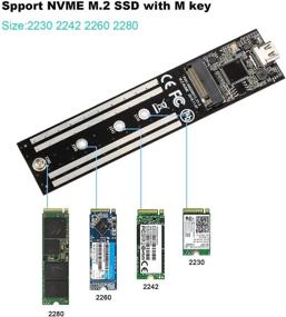 img 2 attached to J&D NVME SSD to USB C Gen 2 Enclosure: Convert M.2 NVME SSD to USB 3.1 Type C with Samsung 960/970 EVO/PRO & WD Black Support