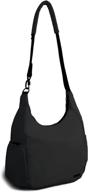 👜 pacsafe citysafe 400 gii hobo travel bag (black, large): the perfect companion for safe and stylish adventures logo