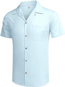 img 2 attached to COOFANDY Casual Button Sleeve Shirts: Stylish and Versatile Wardrobe Essential