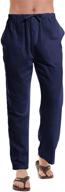 👖 casual men's cotton sweatpants trousers by yukaichen logo