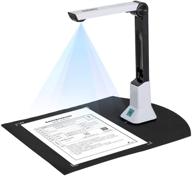 📸 high definition 8mp usb document camera with ocr text recognition function, real-time video recording and versatility for office education training - a4 format portable scanner for teachers logo