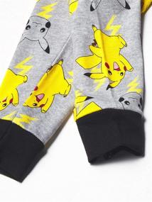 img 2 attached to Comfortable Pokemon Boys' Snug Fit Cotton Pajamas for a Good Night's Sleep