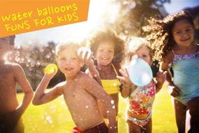 img 2 attached to 🎈 Ultimate Fun Guaranteed: Wensty Water Balloons Refill Latex for Endless Splash Battles!