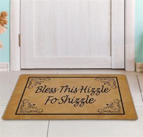 img 2 attached to Doormat Shizzle Non Slip Entryway 31 5×19 5