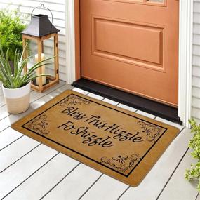img 3 attached to Doormat Shizzle Non Slip Entryway 31 5×19 5